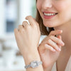 Imperial Square Halo Watch – Women's Bracelet Watch