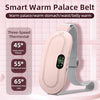 Electric Period Belt – Heated Massage Belt with 3 Heat Levels & 4 Vibration Modes
