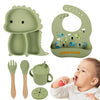 Kidilo Baby Feeding Set – Silicone Toddler Mealtime Set